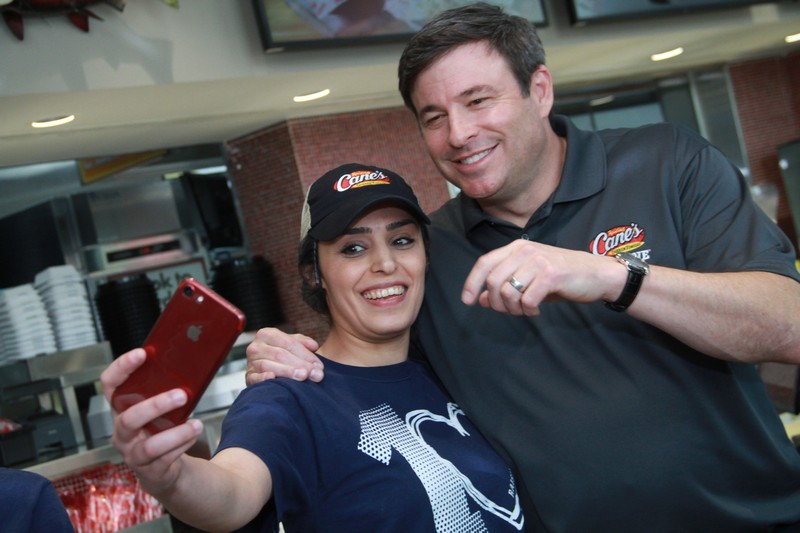 Todd Graves at Raising Cane's